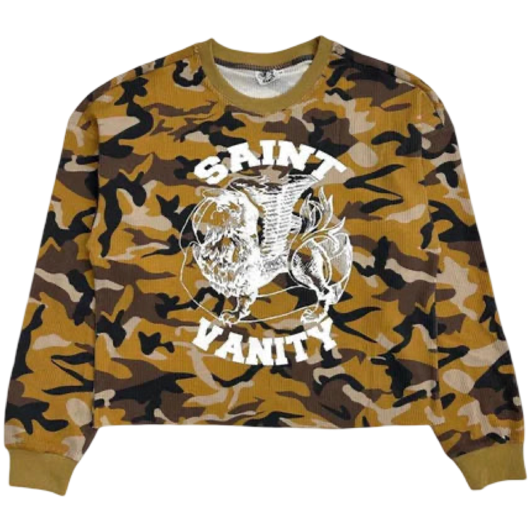 Saint Vanity Mustard Camo Griffin Thermal (S)