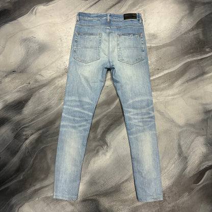 Amiri Light Blue/Red Patch MX1 Jean (31)