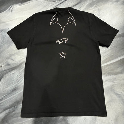 RTA Black Abstract Graphic Logo Tee (XS)