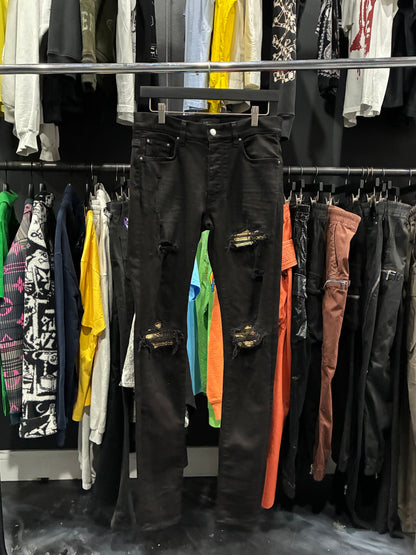 Amiri Black/Aloha Patch MX1 Jean (31)