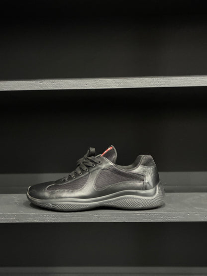 Prada Black/Black Cup Sneaker (10)