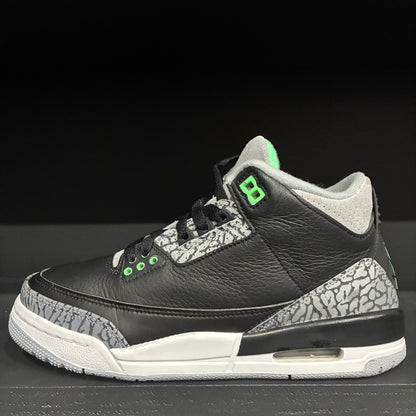 Jordan 3 Retro Green Glow (6Y)