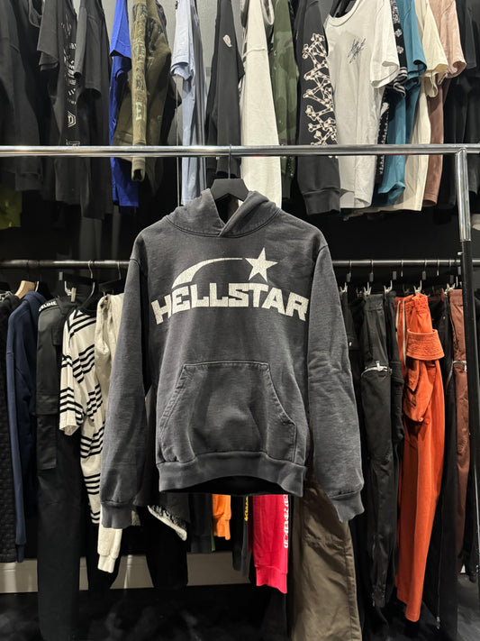 Hellstar Faded Black Hoodie (S)