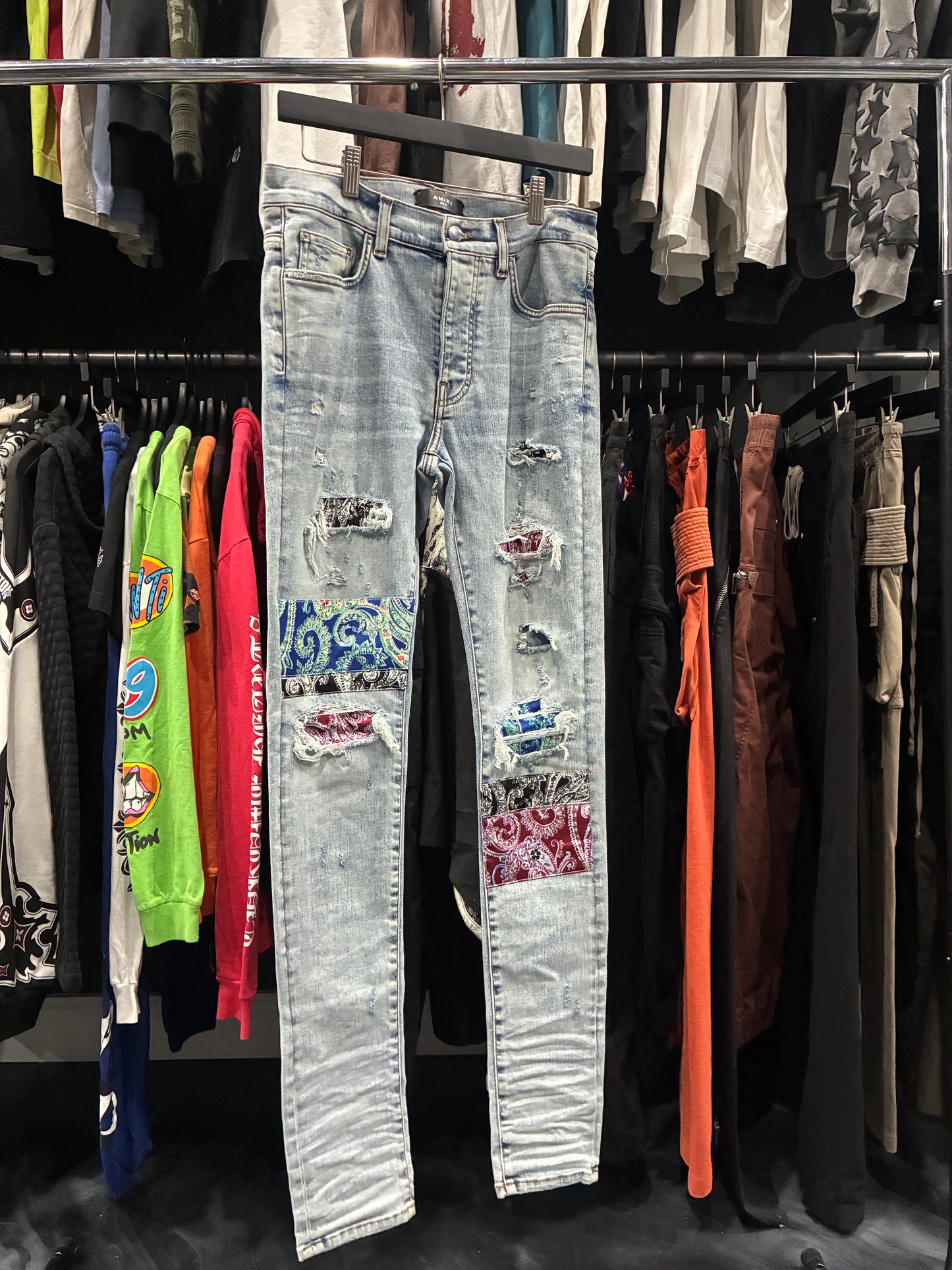 Amiri Pajama Art Patch Jean (31)