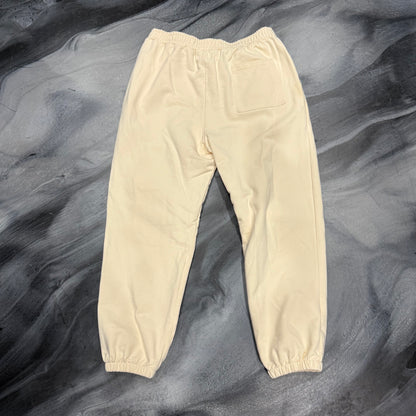 Saint Vanity Cream/Red/Black Varsity Sweatpants (XL)