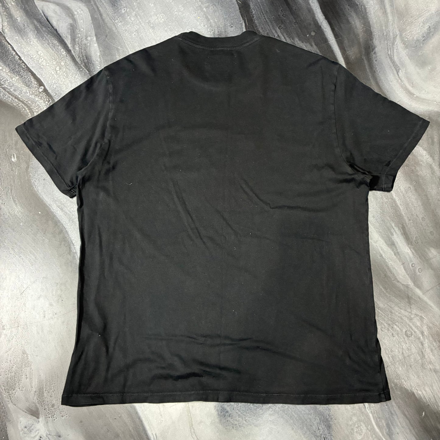 Amiri Black/White Logo Tee (L)