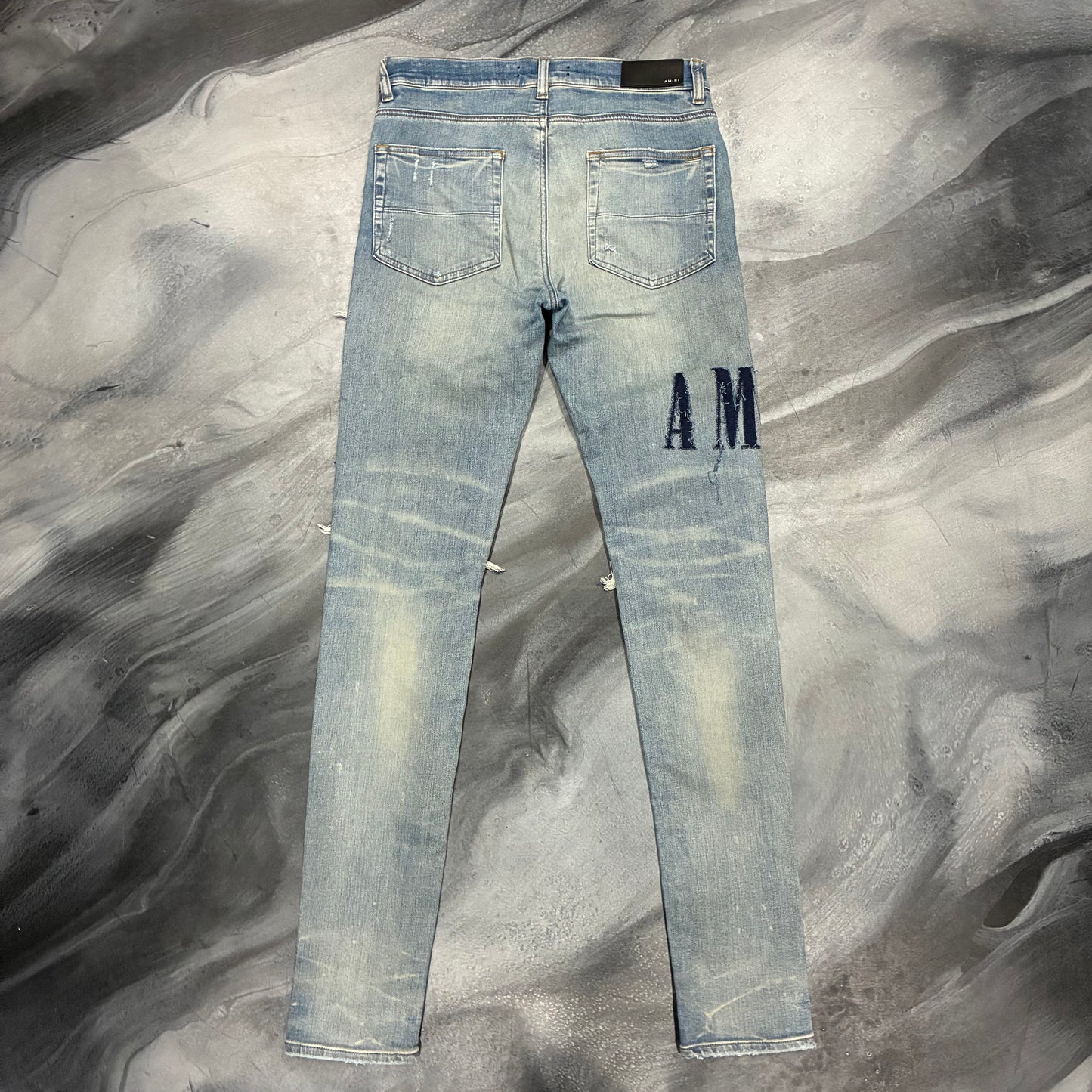 Amiri Dark Blue/Denim Core Logo Jean (32)