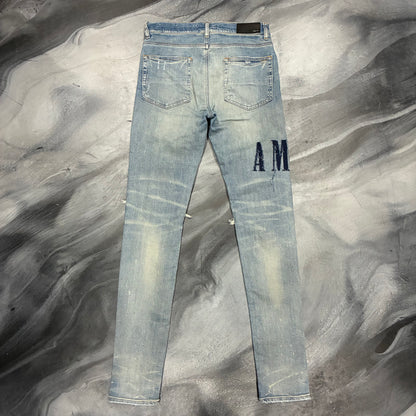 Amiri Dark Blue/Denim Core Logo Jean (32)
