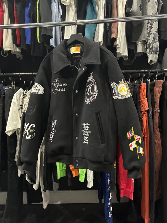 Kith & Kin Black Varsity Jacket (XL)