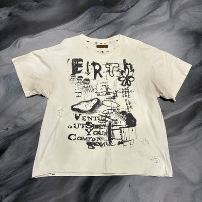 Birth of Royal Child Cream Blues Tee (L)