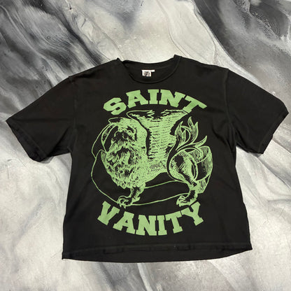 Saint Vanity Black/Green Griffin Tee (L)