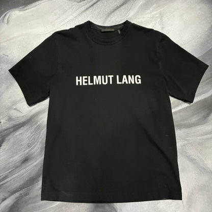 Helmut Lang Black/White Logo Tee (S)
