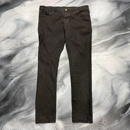Ksubi Faded Black Jaquarded Monograms Jean (36)