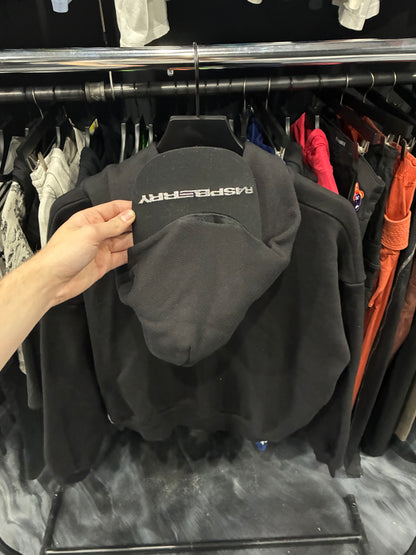 GV Gallery Black Cap Zip Up Hoodie (S)