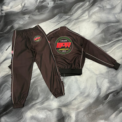 Bottega Desires Black Racing Track Suit (S)