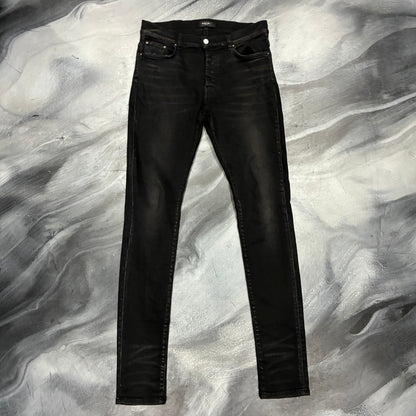 Amiri Black Wash Skinny Jean (33)