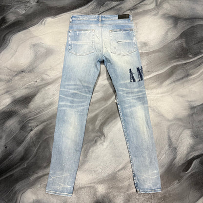 Amiri Light Blue/Denim Core Logo Jean (30)