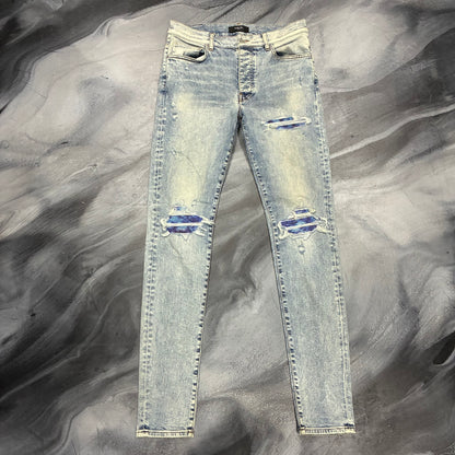 Amiri Light Blue/Purple & Blue MX1 Jean (34)