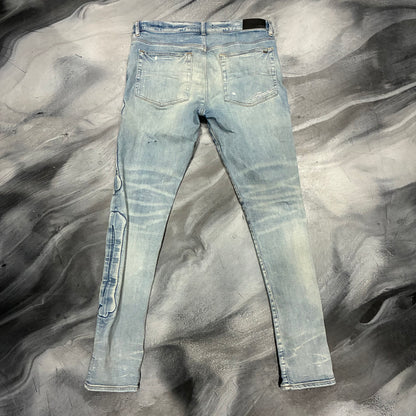 Amiri Indigo Bone Jean (36)