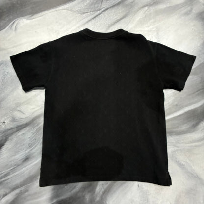 Louis V. Black Mongram Pocket Tee (S)
