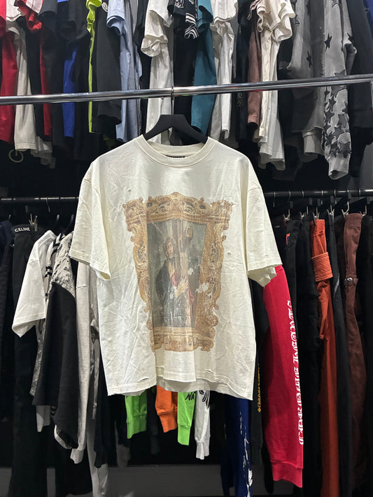 Righteous Vintage White Jesus Tee (L)