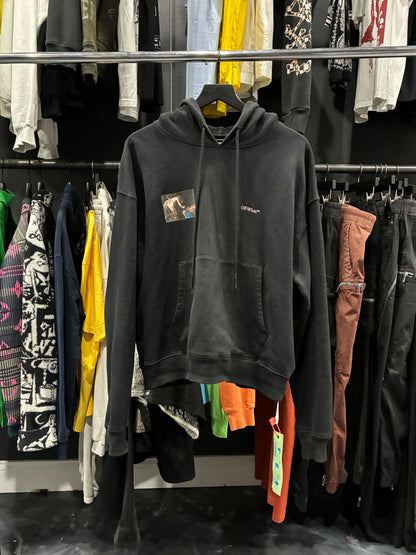 Off White Black Caravaggio Painting Hoodie (M)