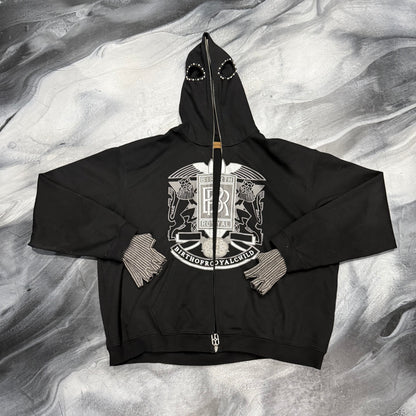 Birth Of Royal Child Black Royce Crown Hoodie (XL)