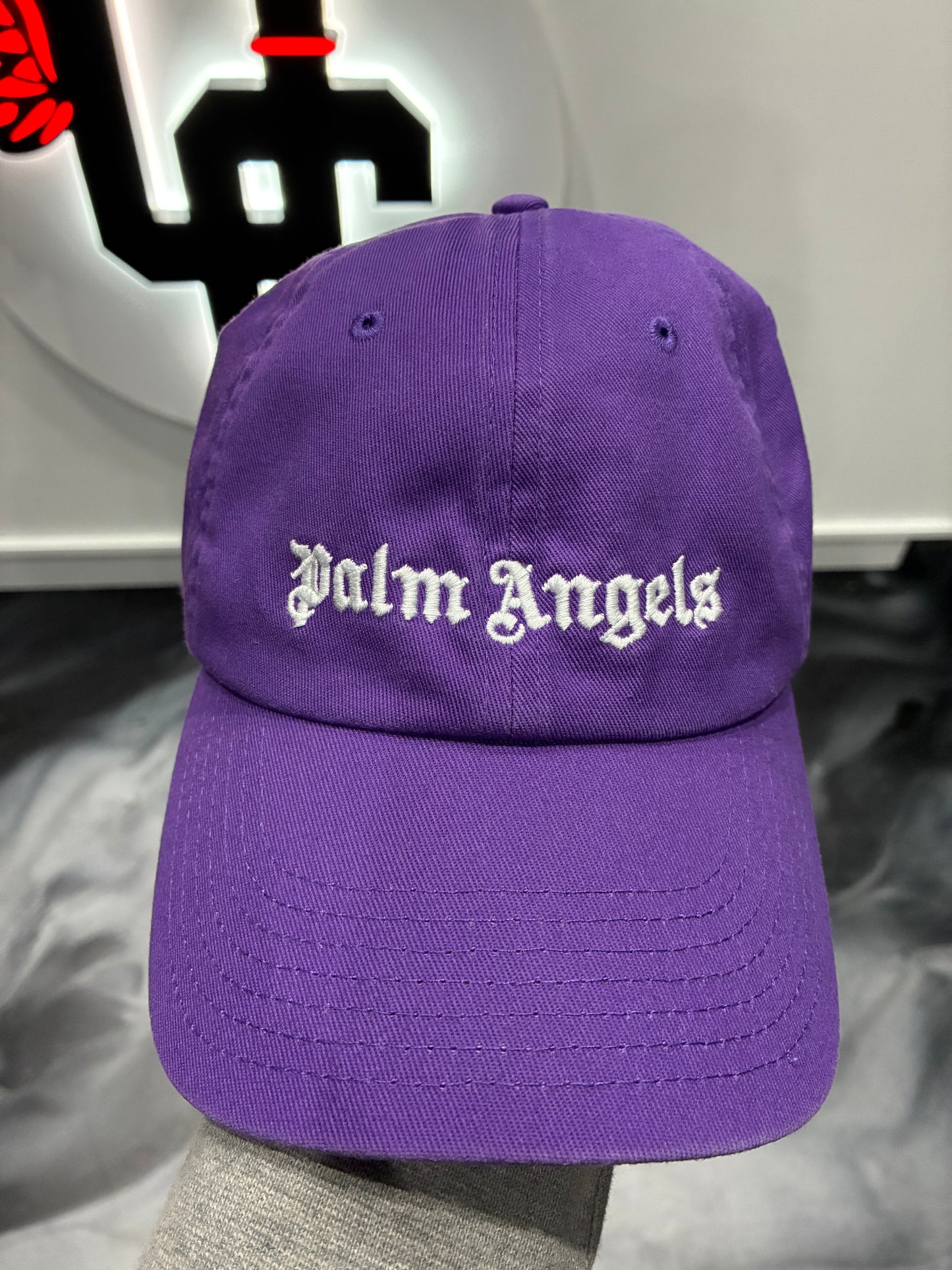 Palm Angels Purple Cap