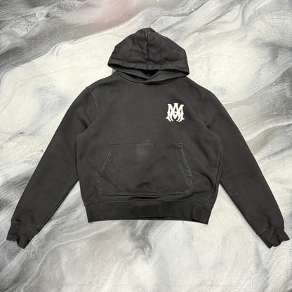 Amiri Black/White Logo Hoodie