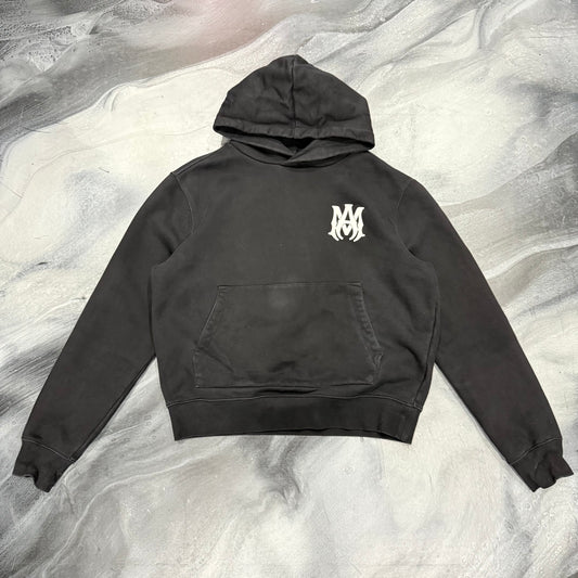 Amiri Black/White Logo Hoodie