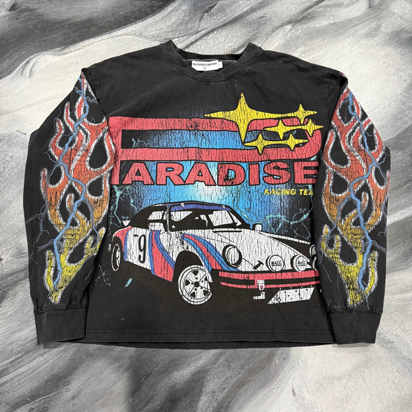 Vale Paradise Black Racing Longsleeve Tee (S)