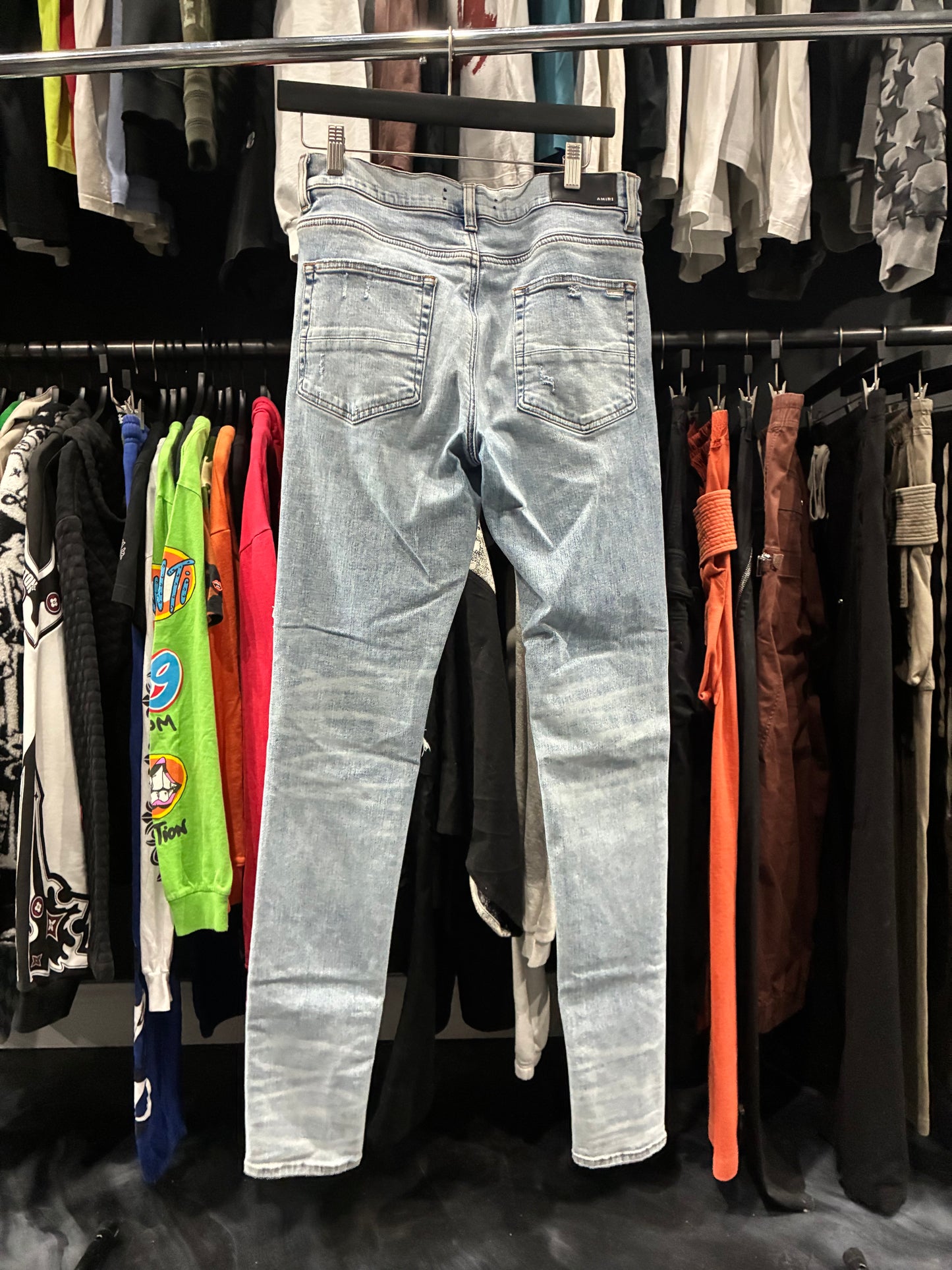 Amiri Light Blue Silver Patch MX1 Jean (32)