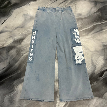 Matière De Désirs Blue Encore Sweatpants (XL)