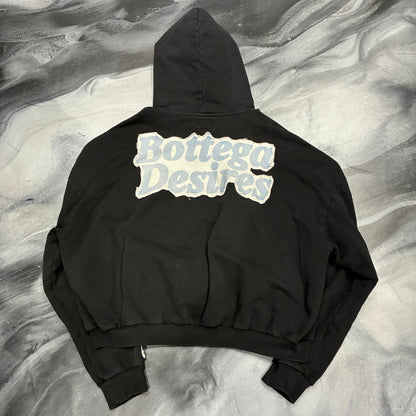 Bottega Desires Black ‘Eternal Desires’ Hoodie (L)