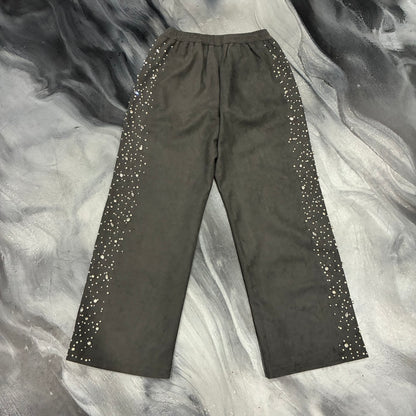 Birth of Royal Child Grey Pearlized Sweatpants (L)