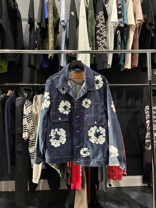 Denim Tears Dark Blue Denim Jacket (L)
