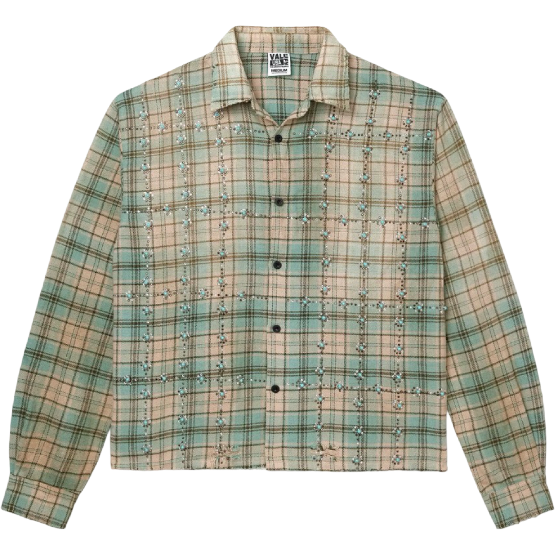 Vale Green ‘Little Gems' Flannel (L)