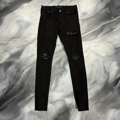 Amiri Black/Rainbow Bandana MX1 Jean (33)