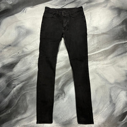 Ksubi Plain Faded Black Skinny Jean (30)