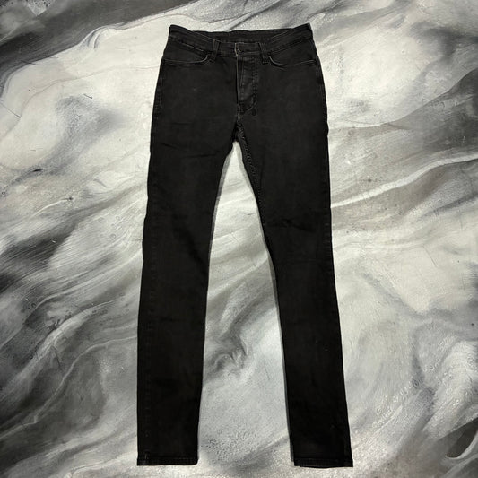 Ksubi Plain Faded Black Skinny Jean (30)