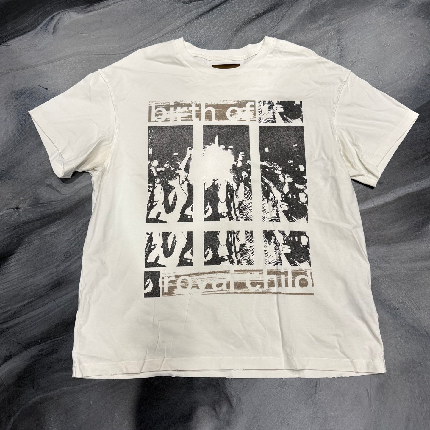 Birth Of Royal Child White Flashlight Tee (M)
