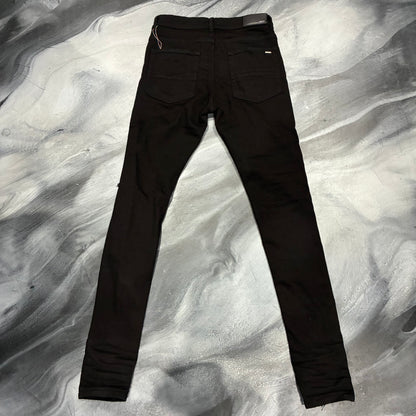 Amiri Black Distressed Jean (31)
