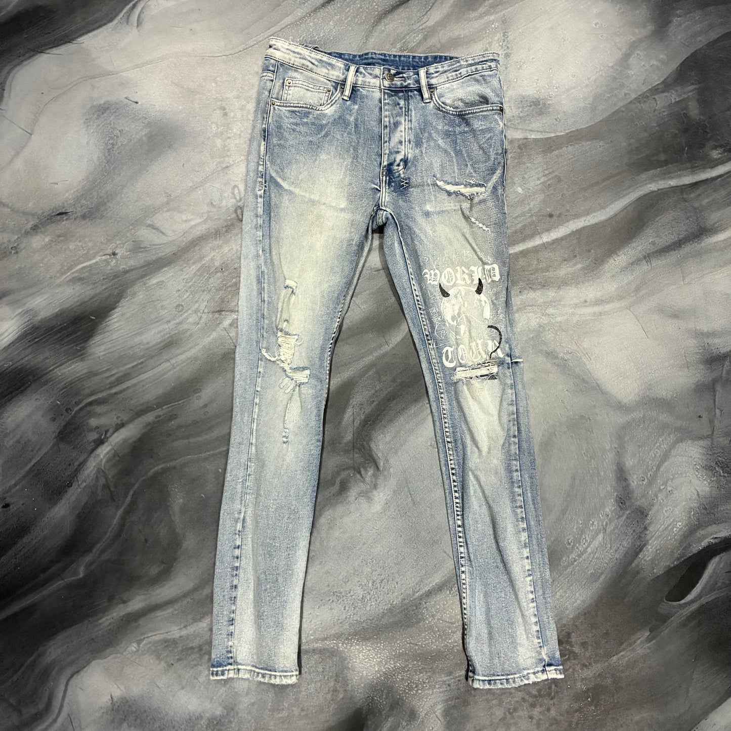Ksubi Light Blue Distressed World Tour Jean (31)