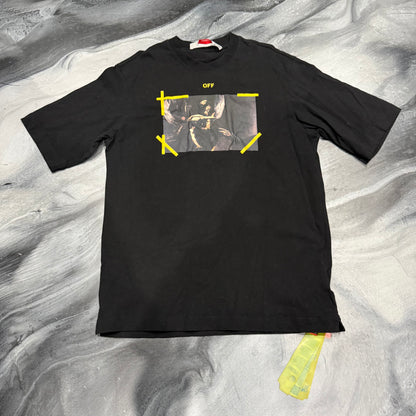 Off White Black Caravaggio Mercy Tee (L)