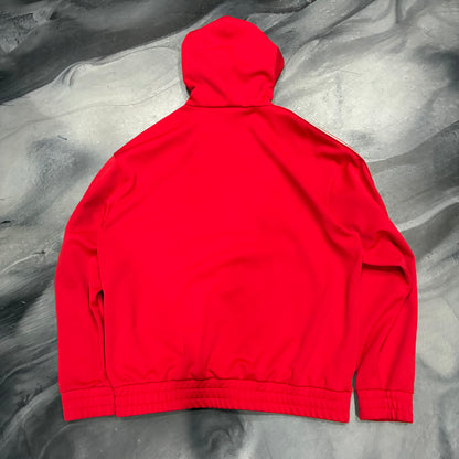 Celine Red/Cream Hooded Track Jacket (L)