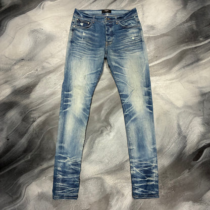 Amiri Honeycomb Indigo Stack Jean (33)