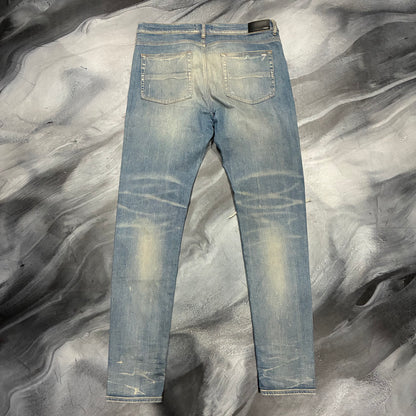 Amiri Indigo/Red Patch Jean (40)