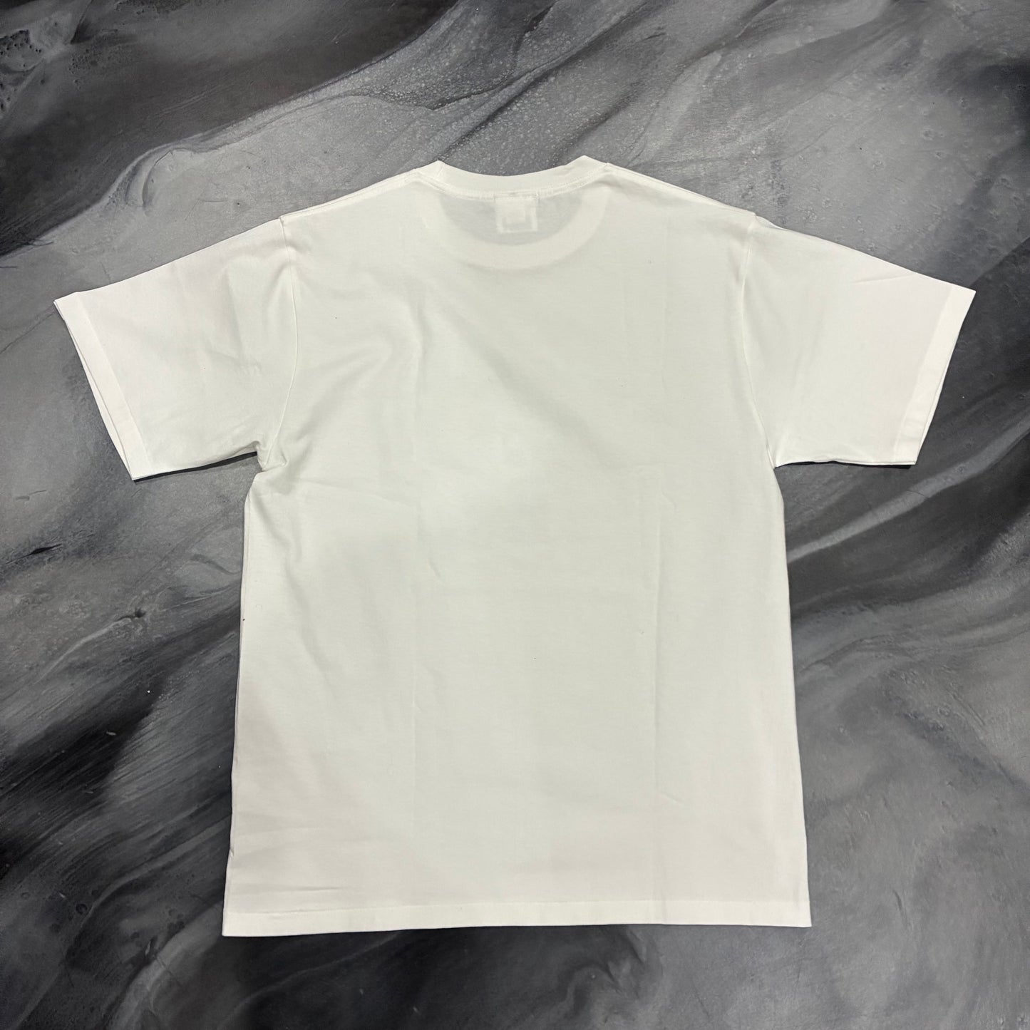 Bape Tee White/Camo Blue (L)