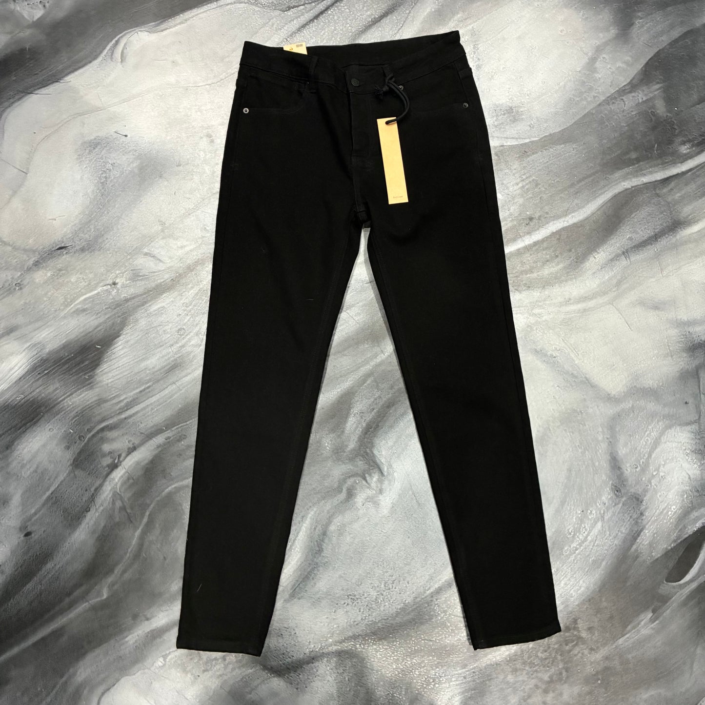 Ksubi Plain Black Skinny Jean
