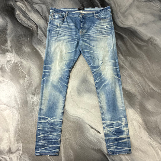 Amiri Honeycomb Indigo Stack Jean (38)